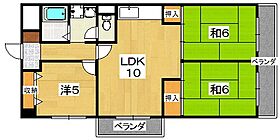 西尾ハイツ  ｜ 大阪府枚方市茄子作３丁目（賃貸マンション3LDK・3階・59.45㎡） その2