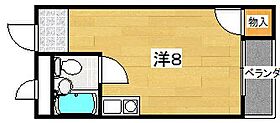 ツインプラザ中宮I  ｜ 大阪府枚方市中宮東之町（賃貸マンション1R・2階・19.61㎡） その2