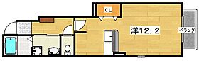 サンシャインフジII  ｜ 大阪府枚方市中宮東之町（賃貸アパート1R・1階・38.73㎡） その2