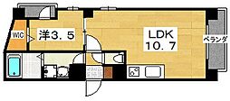 リーベンブフト 1LDKの間取図画像