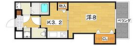 ルミエール交野  ｜ 大阪府交野市私部西１丁目（賃貸マンション1K・6階・27.77㎡） その2