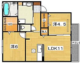 Premier藤阪  ｜ 大阪府枚方市藤阪元町１丁目（賃貸アパート2LDK・1階・55.20㎡） その2