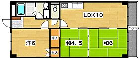 ハイツサンヒル  ｜ 大阪府枚方市藤阪東町４丁目17-1（賃貸マンション3LDK・3階・58.32㎡） その2