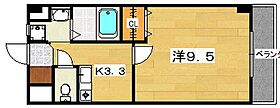 M’PLAZA津田駅前10番館  ｜ 大阪府枚方市津田駅前１丁目（賃貸マンション1K・3階・28.65㎡） その2