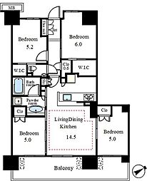 間取図画像 4LDK
