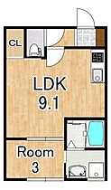 仮称大江5丁目Project  ｜ 滋賀県大津市大江５丁目（賃貸アパート1LDK・2階・30.36㎡） その2