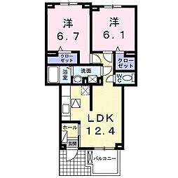 コーポ勢多VI番館 1階