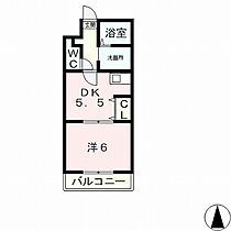 滋賀県大津市石山寺５丁目（賃貸マンション1DK・1階・28.04㎡） その2