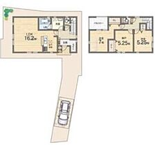 秋葉台戸建て  ｜ 滋賀県大津市秋葉台（賃貸一戸建3LDK・--・82.62㎡） その2