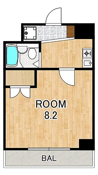 レイクシティ上笠II番館 ｜滋賀県草津市上笠２丁目(賃貸マンション1K・4階・21.60㎡)の写真 その2