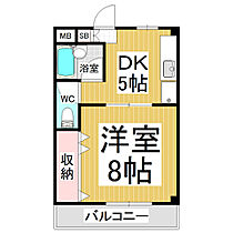 アビタシオン・ハラ  ｜ 長野県松本市大字惣社（賃貸マンション1DK・2階・29.00㎡） その2