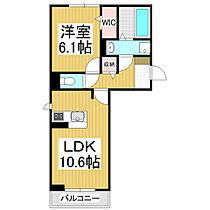 GRAND　D-ROOM渚  ｜ 長野県松本市渚3丁目（賃貸アパート1LDK・1階・42.93㎡） その2