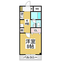 マンション北駅  ｜ 長野県松本市白板1丁目（賃貸アパート1K・2階・25.82㎡） その2