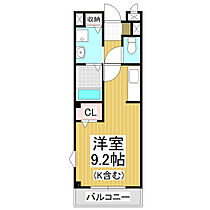 長野県松本市征矢野2丁目（賃貸アパート1R・2階・25.25㎡） その2