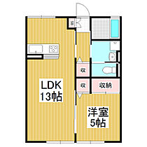 ハイムイズミ  ｜ 長野県松本市大字島内（賃貸アパート1LDK・1階・38.72㎡） その1