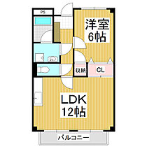 Limpiaプレステージサザン  ｜ 長野県松本市寿北5丁目（賃貸マンション1LDK・3階・43.74㎡） その2