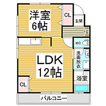 ハイツスエヒロ  ｜ 長野県松本市本庄1丁目（賃貸マンション1LDK・1階・42.60㎡） その2