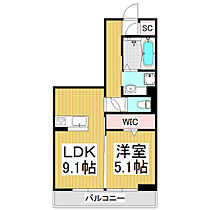 Ｓｏａｒｅ（ソアレ）  ｜ 長野県松本市平田東（賃貸アパート1LDK・1階・40.35㎡） その2