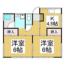 笹井アパート  ｜ 長野県駒ヶ根市赤穂（賃貸一戸建2K・--・40.10㎡） その2