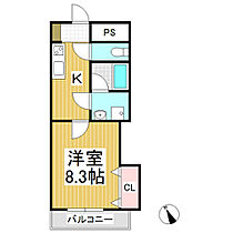 ガーデンハイム樗2番館  ｜ 長野県飯田市鼎下山（賃貸マンション1K・5階・29.70㎡） その2