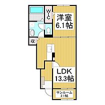 メゾン・サピー　II  ｜ 長野県駒ヶ根市赤穂（賃貸アパート1LDK・1階・50.05㎡） その2