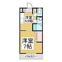 グリーンハイツI  ｜ 長野県飯田市駄科（賃貸アパート1DK・2階・29.80㎡） その2