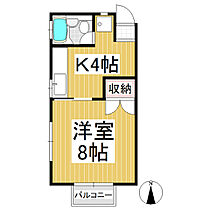 グランドシティ田中  ｜ 長野県須坂市大字仁礼仁礼町（賃貸アパート1K・1階・26.00㎡） その2