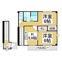 エクセレンスZII  ｜ 長野県飯山市大字飯山（賃貸アパート2K・2階・48.62㎡） その2