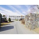 中学校「相森中学校まで400ｍ」
