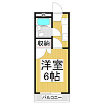 コーポＯＫＴ  ｜ 長野県長野市中御所4丁目（賃貸マンション1K・2階・19.00㎡） その2