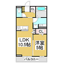 グランスクエア　III番館  ｜ 長野県長野市鶴賀（賃貸アパート1LDK・3階・41.29㎡） その2