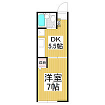 ファミーユ石堂  ｜ 長野県長野市大字南長野北石堂町（賃貸アパート1DK・2階・29.00㎡） その2