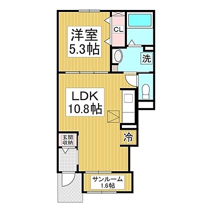 コージーコート_間取り_0