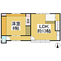 小森住宅  ｜ 長野県長野市篠ノ井小森（賃貸アパート1LDK・2階・54.65㎡） その2