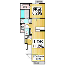 長野県千曲市大字鋳物師屋（賃貸アパート1LDK・1階・50.03㎡） その2