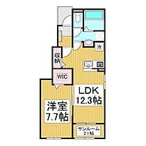 長野県千曲市大字磯部（賃貸アパート1LDK・1階・50.14㎡） その2