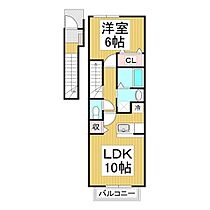 長野県長野市篠ノ井二ツ柳（賃貸アパート1LDK・2階・42.37㎡） その2