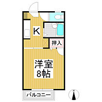 スペースパラダイス  ｜ 長野県長野市合戦場1丁目（賃貸アパート1K・1階・24.71㎡） その2