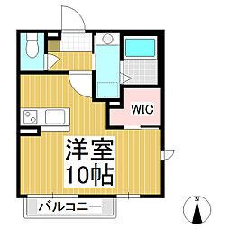 レガーロ2 ワンルームの間取図画像