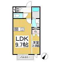 ソラリス  ｜ 長野県上田市神畑（賃貸アパート1LDK・1階・30.00㎡） その2