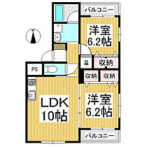 古戦場公園ローズマンション  ｜ 長野県上田市下之条（賃貸マンション2LDK・3階・55.00㎡） その2