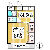 ソレイユケン  ｜ 長野県上田市上塩尻（賃貸アパート1K・2階・29.29㎡） その2