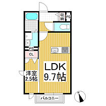 ア・レーズ上田B  ｜ 長野県上田市踏入1丁目（賃貸アパート1LDK・1階・30.50㎡） その2