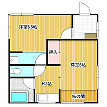 コーポラス藤  ｜ 長野県上田市天神3丁目（賃貸アパート2K・1階・37.00㎡） その2