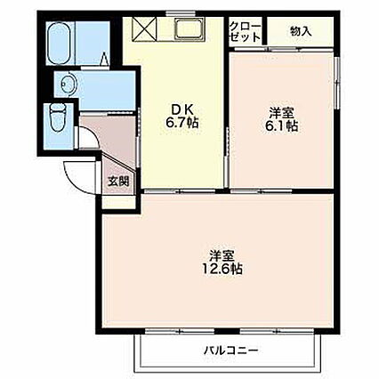 エステートSA_間取り_0