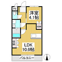 サンロード  ｜ 長野県小諸市大字滋野甲（賃貸アパート1LDK・2階・36.00㎡） その2