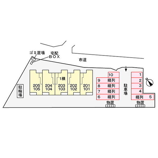 長野県小諸市市町4丁目(賃貸アパート2LDK・2階・62.05㎡)の写真 その12