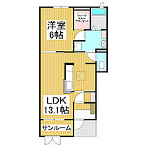 グランユウIII  ｜ 長野県佐久市岩村田（賃貸アパート1LDK・1階・48.54㎡） その2