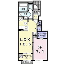 長野県佐久市長土呂（賃貸アパート1LDK・1階・50.42㎡） その2