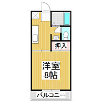 ハイツユニバース  ｜ 長野県長野市大字稲葉（賃貸アパート1K・1階・26.00㎡） その2